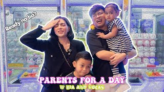 PARENTS FOR A DAY WITH BIA AND LUCAS | Mika Salamanca