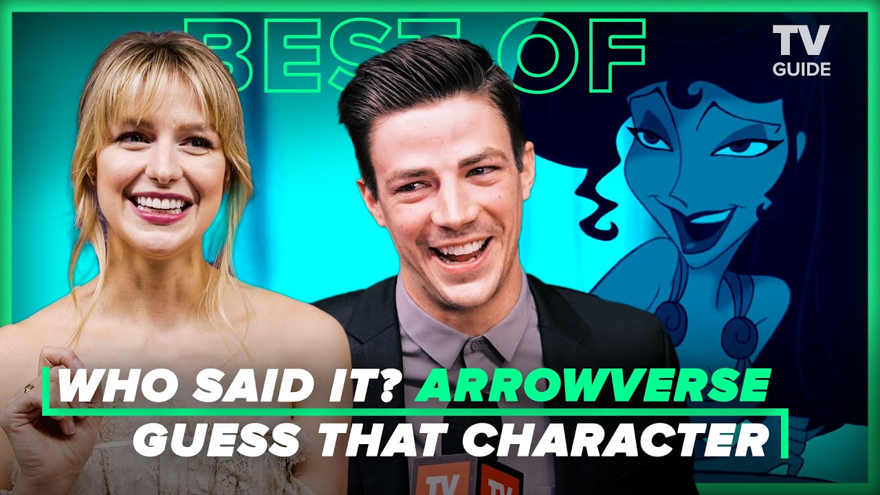 Arrowverse Cast Plays Who Said It? | Guess That Character | Melissa Benoist, Grant Gustin