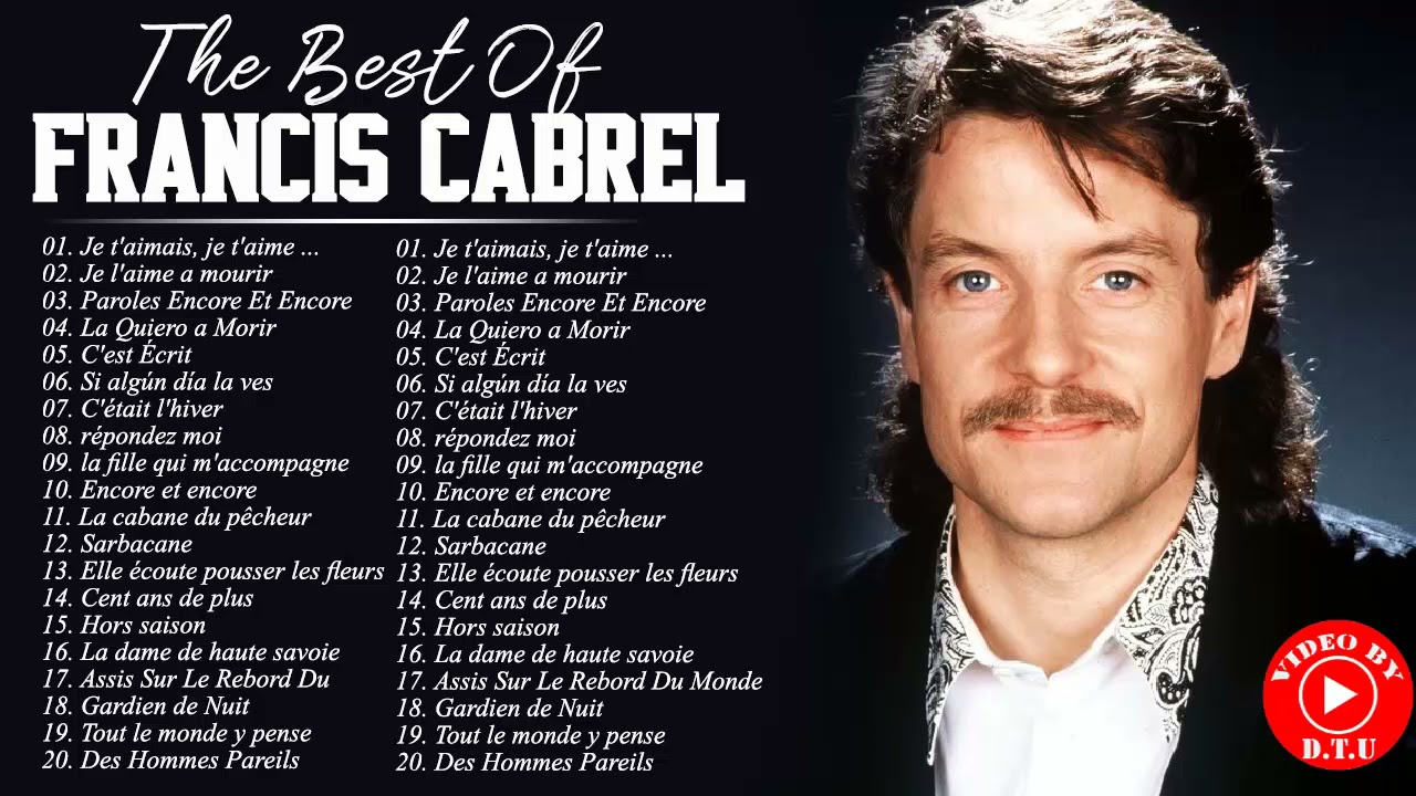 francis cabrel album double tour