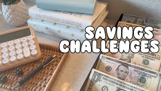 ☀ Savings Challenges | Cash Stuffing $240 | Cash Envelope Budgeting