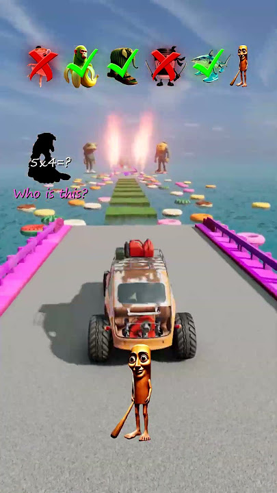 💥Italian Brainrot 🪵Funk BeamNG🪵 DRIVE Car Jump Challenge💥