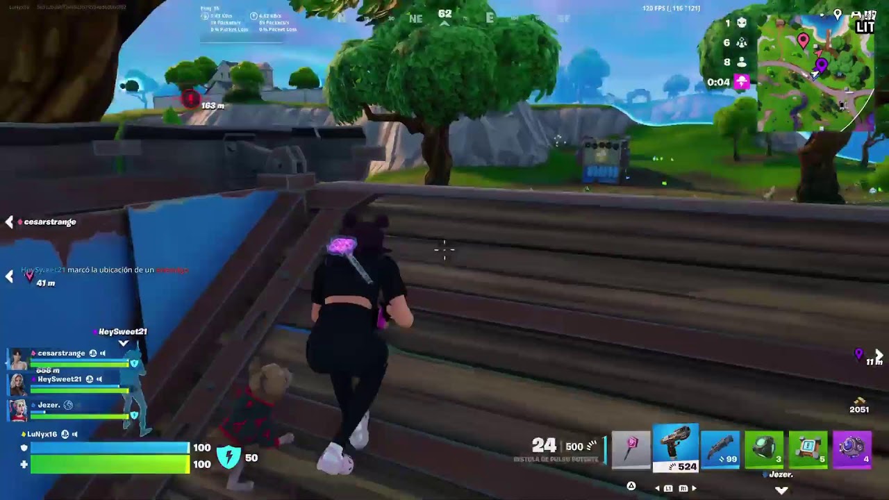 FORTNITE con cesarstrange y sweet