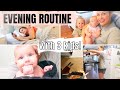 REALISTIC WORKING MOM EVENING ROUTINE WITH THREE KIDS: FAMILY OF 5 NIGHT ROUTINE