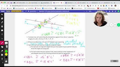 geometry unit 1 lesson 20 video