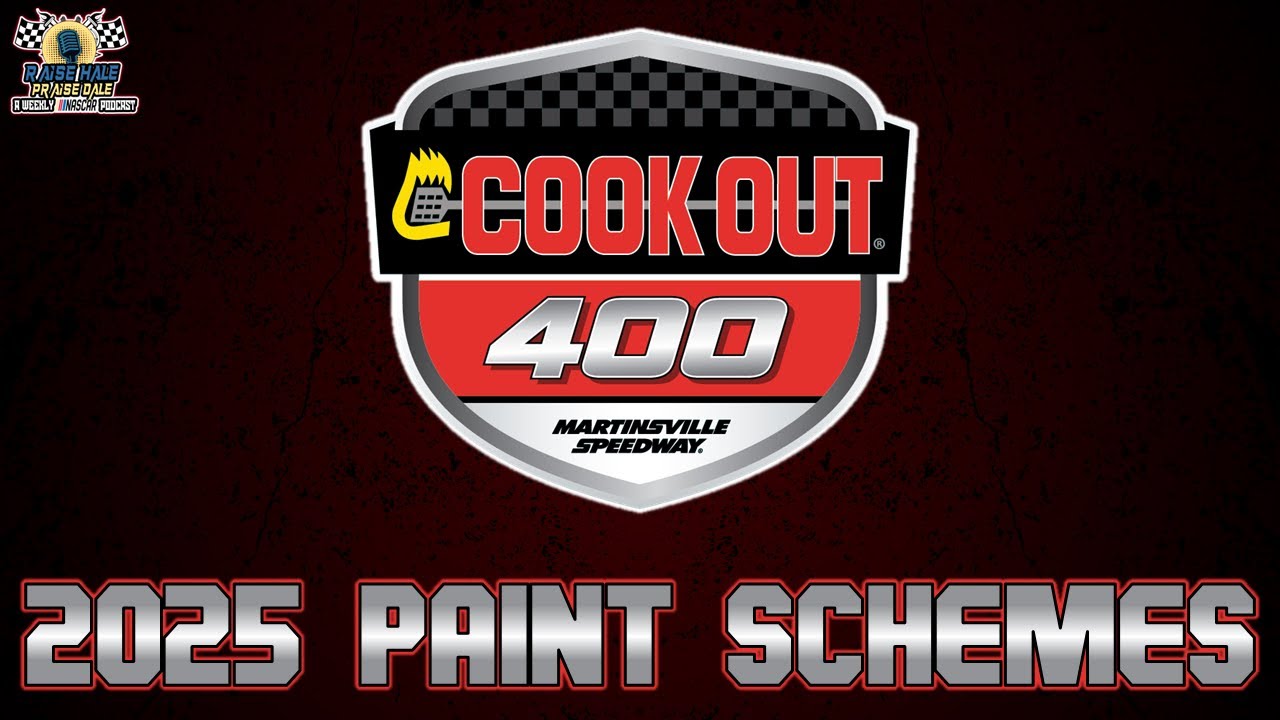 2025 Cup Paint Schemes - Cook Out 400 - YouTube