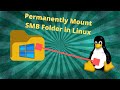 How to Mount SMB Network Drive in Linux