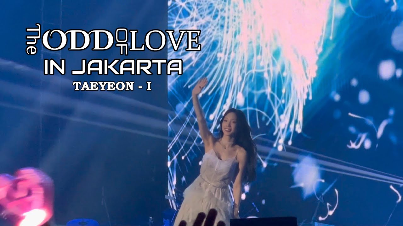 Taeyeon - I @TAEYEON CONCERT TOUR 2023 - ‘The ODD Of LOVE’ in JAKARTA [4K] 22072023
