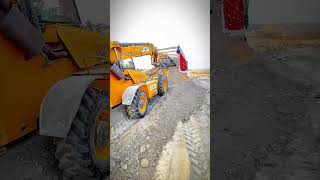 JCB TELEHANDLER 🚜✅ फ्लाई ऐश अनलोड #dablu jcb