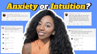 Is it Anxiety or Intuition? Let's Discuss.