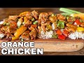 Orange chicken recipe step by step  easy chinese griddle recipe