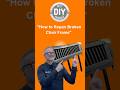 🪑 DIY Full Chair Repair in 60 Seconds! 🛠️✨ #Number2project #DIYChairRepair #Shorts #FixItUp #chair