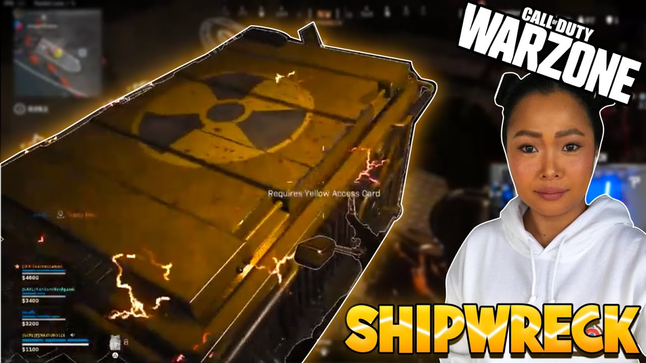 SHIPWRECK WARZONE! YELLOW CHEST & ZOMBIES YouTube
