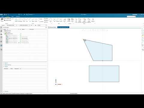 NX Sketch: Working