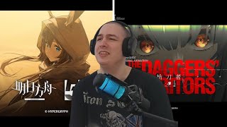 Arknights Fan Reacts To PV-4+Original Animation The Daggers' Inheritors【JP VA】【EN Sub】