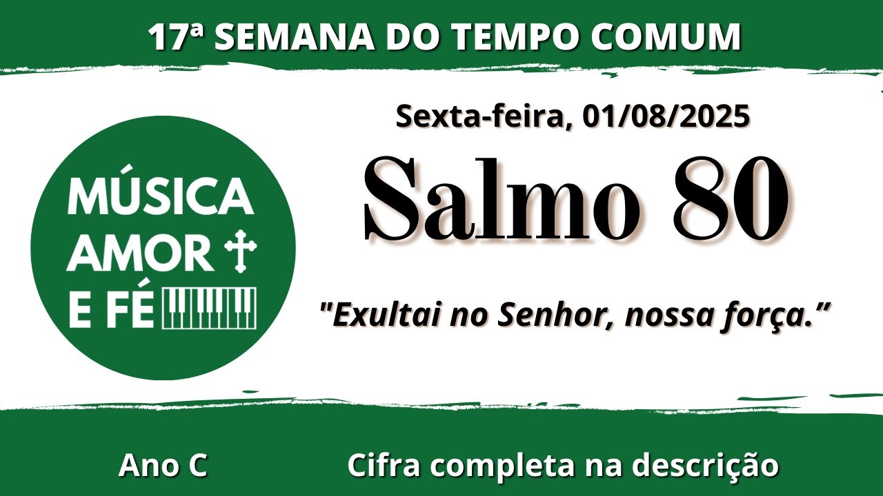 Salmo 80 | Exultai no Senhor nossa força | Santo Afonso Maria de ...