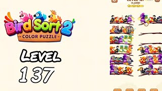 Bird Sort 2 Level 137 Walkthrough