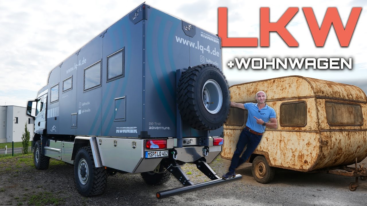 LKW + WOHNWAGEN = EXPEDITIONSMOBIL (Geht das überhaupt?)