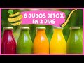 DETOX de JUGOS en 2 dias - 2 day JUICE CLEANSE - PERDI 2KG 😮