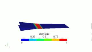 delamination of the double cantilever beam using isogeometric shell elements