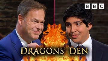 THE YOUNGEST EVER ENTREPRENEUR IN THE DEN | Dragons