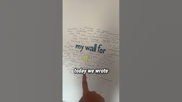 I’m writing every subscriber’s name on my wall ✍️ #shorts