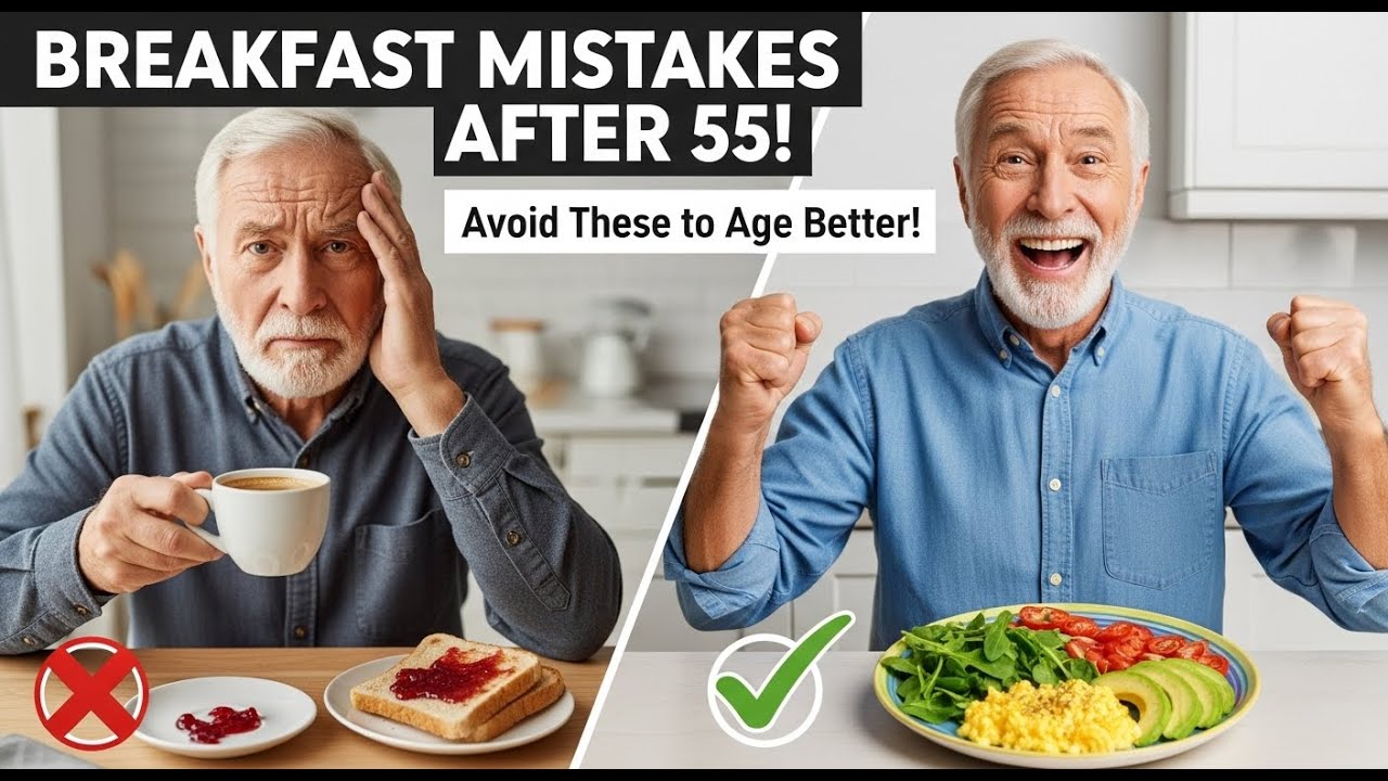5 Breakfast Mistakes That Age You Faster After 55 (And What to Eat Instead!)