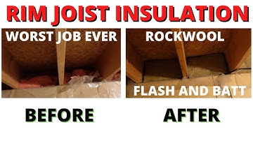 Rim Joist Insulation