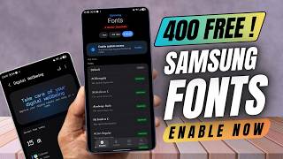 Enable 400 Plus Free Fonts For Samsung Galaxy Phones