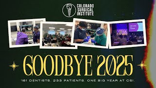 161 Dentists. 233 Patients. One Big Year at CSI.
