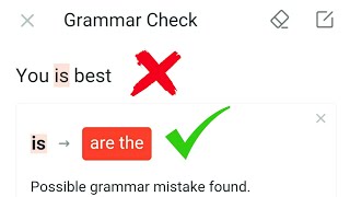 Best free grammar checker App | Grammar error finder app | HasibNahar