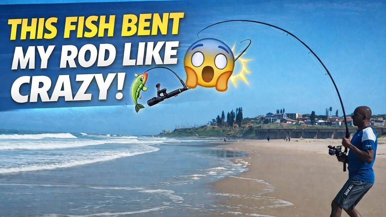 Когда удилище так гнется — значит, оно большое — Рыбалка в Южной Африке