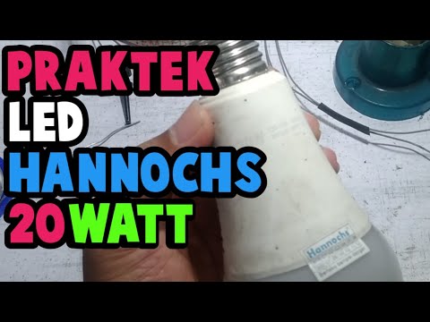 cara servis lampu led hannochs 20watt mati total dokterlamputv