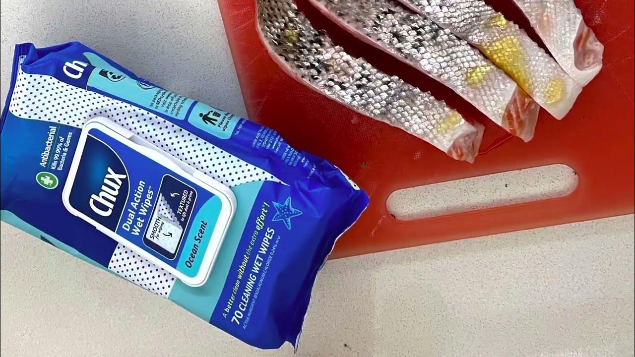 Chux Antibacterial Dual Action Wet Wipe Review Mouths of Mums YouTube