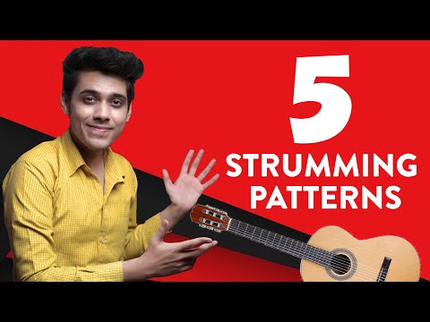 Top 5 Guitar Strumming Patterns - *Secret Trick* Beginner Lesson | Yeshu Ke Geet