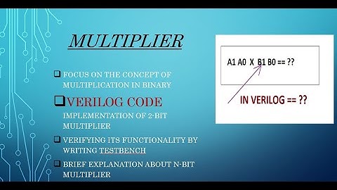 2 bit Binary Multiplier || Explanation || DIGITAL ELECTRONICS || VERILOG CODE || TESTBENCH