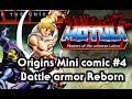 Battle Armor Reborn Analisis y repaso del mini comic #4 de Origins