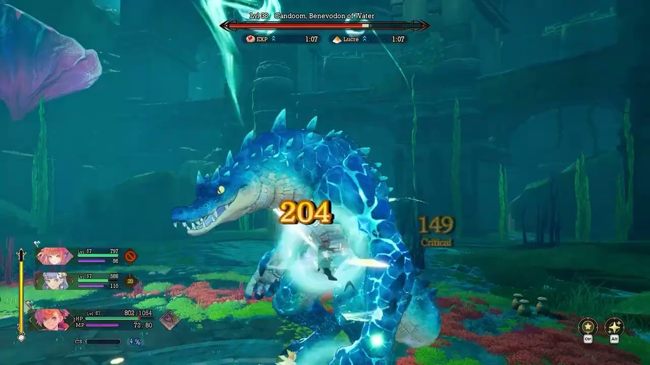 Gandoom, Benevodon of Water Boss Fight | Visions of Mana