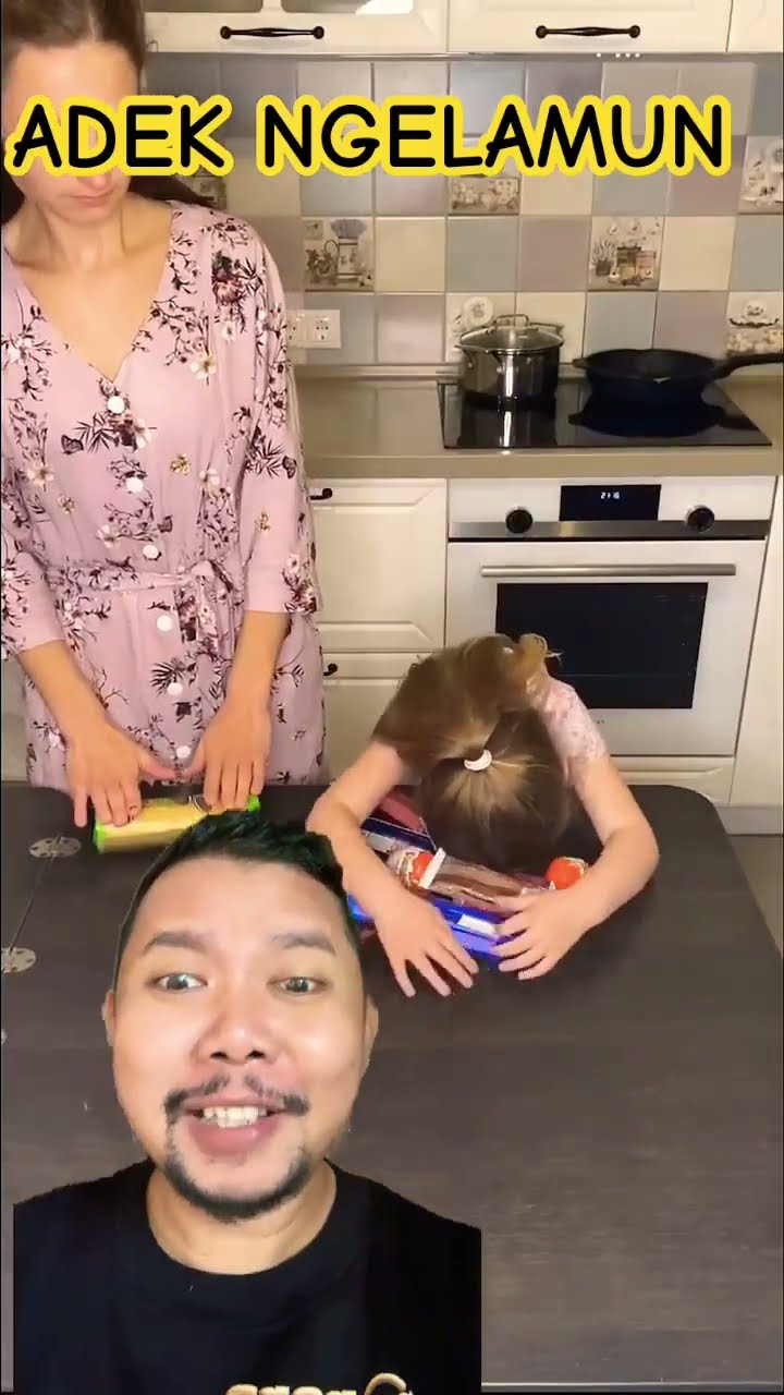 ADEK NGELAMUN LIHAT ADONAN ROTI MAMA!!!!?? #family #funny #comedy