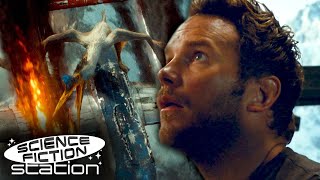 Quetzalcoatlus Dinosaur Attacks Their Plane | Jurassic World: Dominion (2022) | Sci-Fi Station
