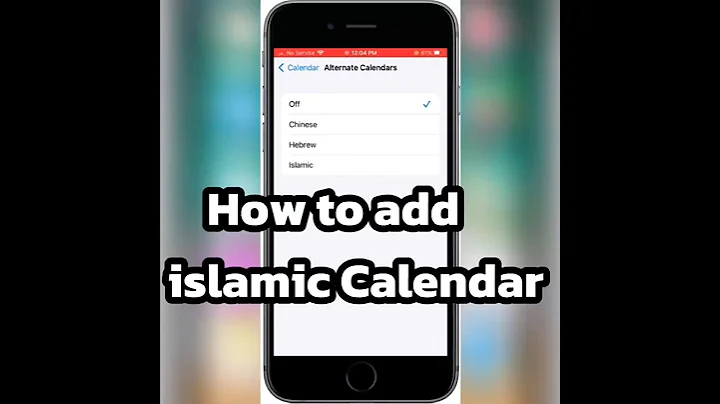 how to add islamic calendar on iphone #iphone #iphonesettings #iphonetricks #islamiccalendar #viral