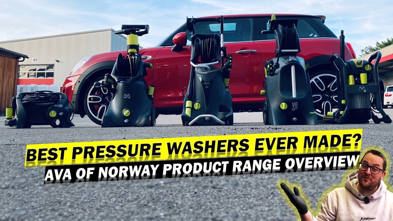 BEST PRESSURE WASHERS EVER MADE?! AVA model overview and buyer's guide