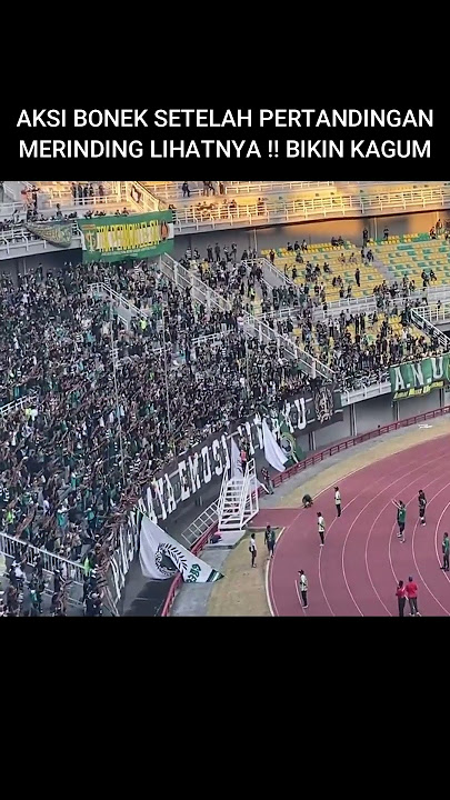 Merinding Lihatnya !! Inilah Aksi Kompak Bonek Mania Setelah Pertandingan #persebaya #bonek