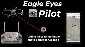 Eagle Eyes Pilot: Add Photo Points to CalTopo Using Laser Range Finder