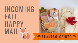 Incoming Fall Happy Mail🍂