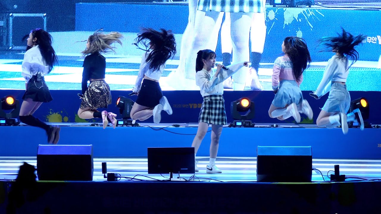 221029 오마이걸 OH MY GIRL Full Cam @ 무안YD페스티벌  By Sleeppage