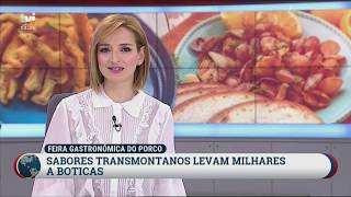 Reportagem | Xxi Feira Gastronómica Do Porco | 2019 | Tvi | Boticas