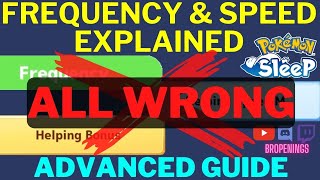 Frequency & Helping Bonus/Helping Speed Explained - It's All Wrong! #pokemonsleep