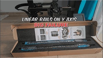 Ender 3 v3 SE | Linear rails on Y axis