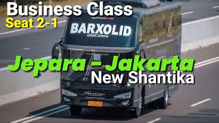 Business Class seat Jumbo 2-1 Jepara Jakarta | New Shantika Barxolid Avante H8 Mercedes Benz 1626