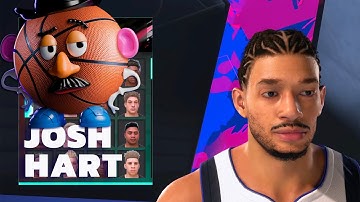MY BEST TAKE ON JOSH HART NBA2K25 FACE CREATION / HOW TO RECREATE JOSH BARKLEY AS A MYPLAYER